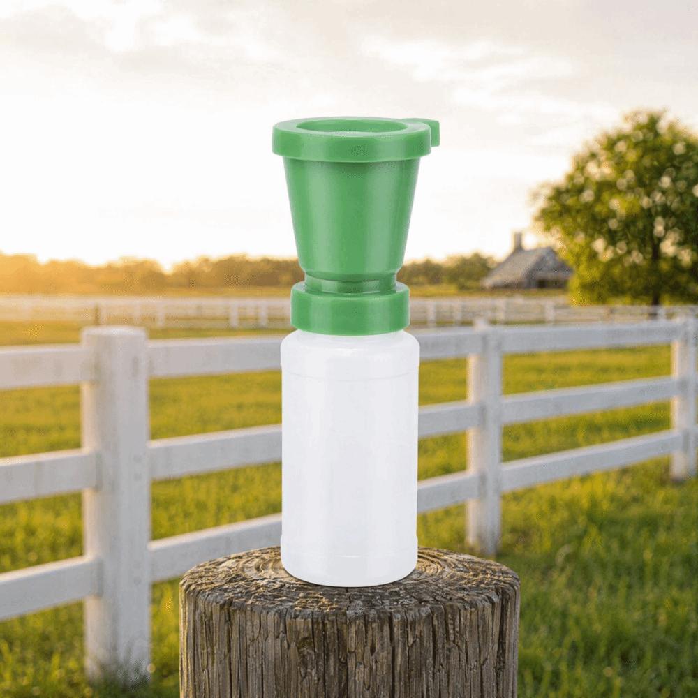 Plastic Teat Dip Cup Durable Cow Teat Cleaning Cup Good Experience Nipple Dip Cup Goat