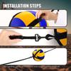 Adjustable Volleyball Training Outdoor Volleyball  Aid System Volleyball Spike Training  Sports