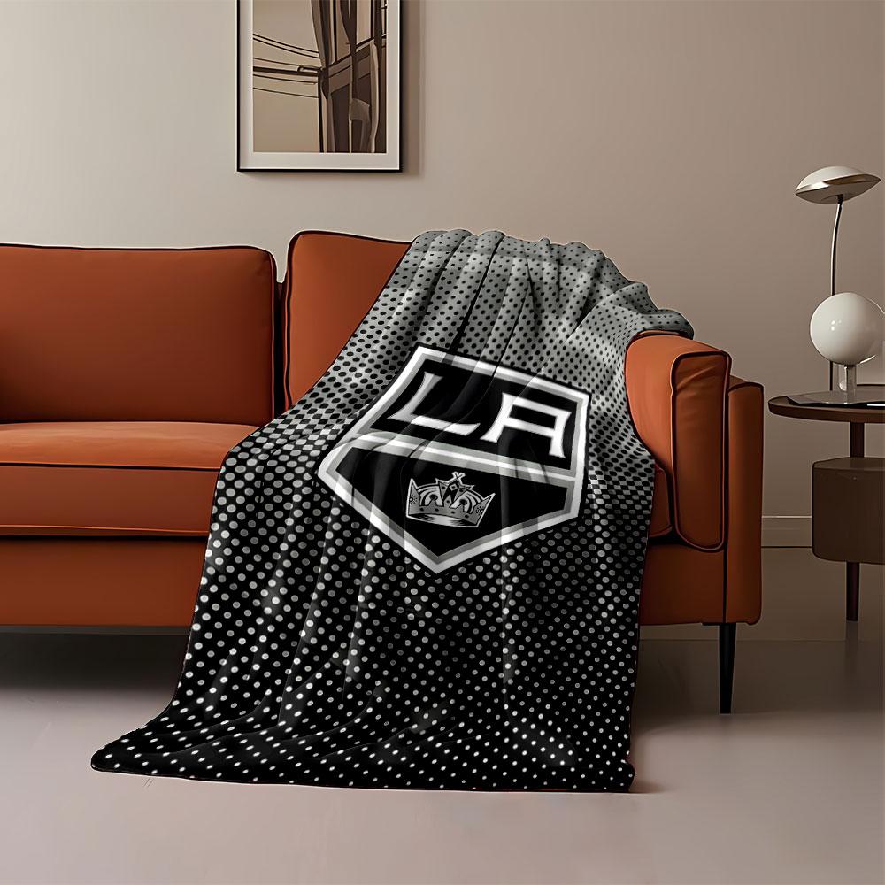 LA Hockey Crown Design Blanket print blanket soft and cozy perfect for the living room bed sofa or a nap,gift