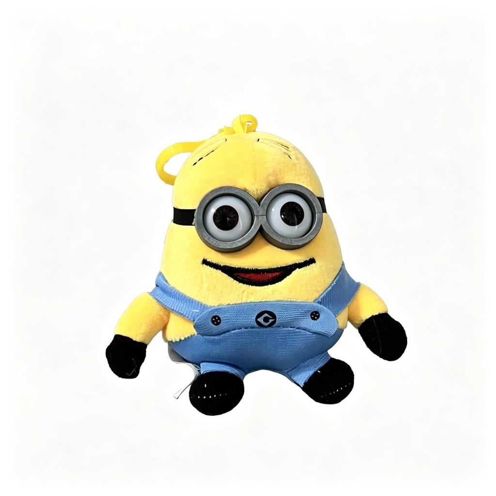 Authentic Minions Plush Keychain - Cute Toy from Despicable Me