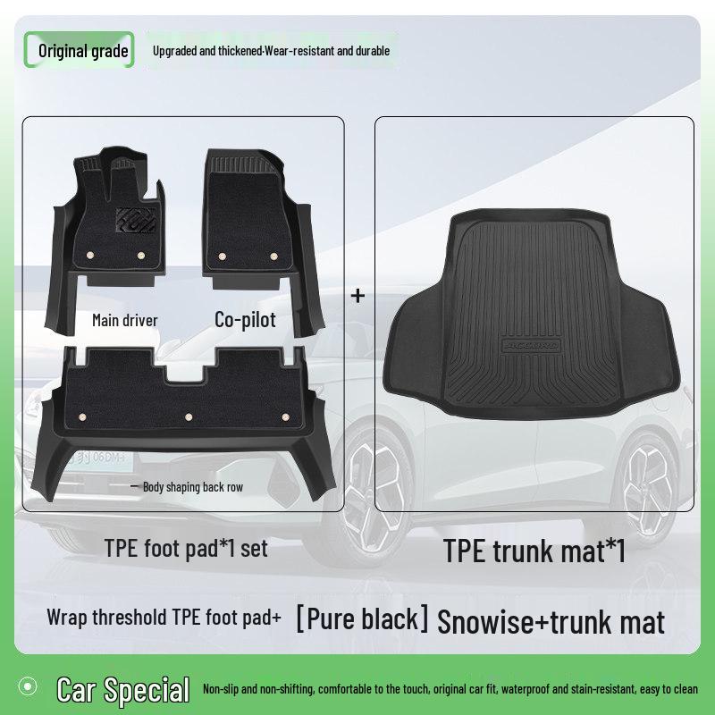 Полные коврики TPE для пола BYD Seal 06 EV 2025 года