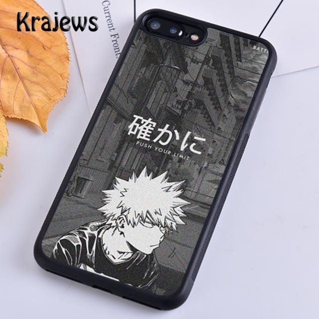 Чехол для телефона Boku no Hero Academia Katsuki Bakugou для iPhone 14 5S 6S 7 8 plus X XR XS 11 12 13 pro max Samsung S21 S22 ultra