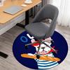 1 шт. Французский бульдог Багет Круглый коврик для стула офисный Ковер для пола - Нескользящий, Коврик для пола для офиса, спальни, Идеальный подарок для декора дома p0105098