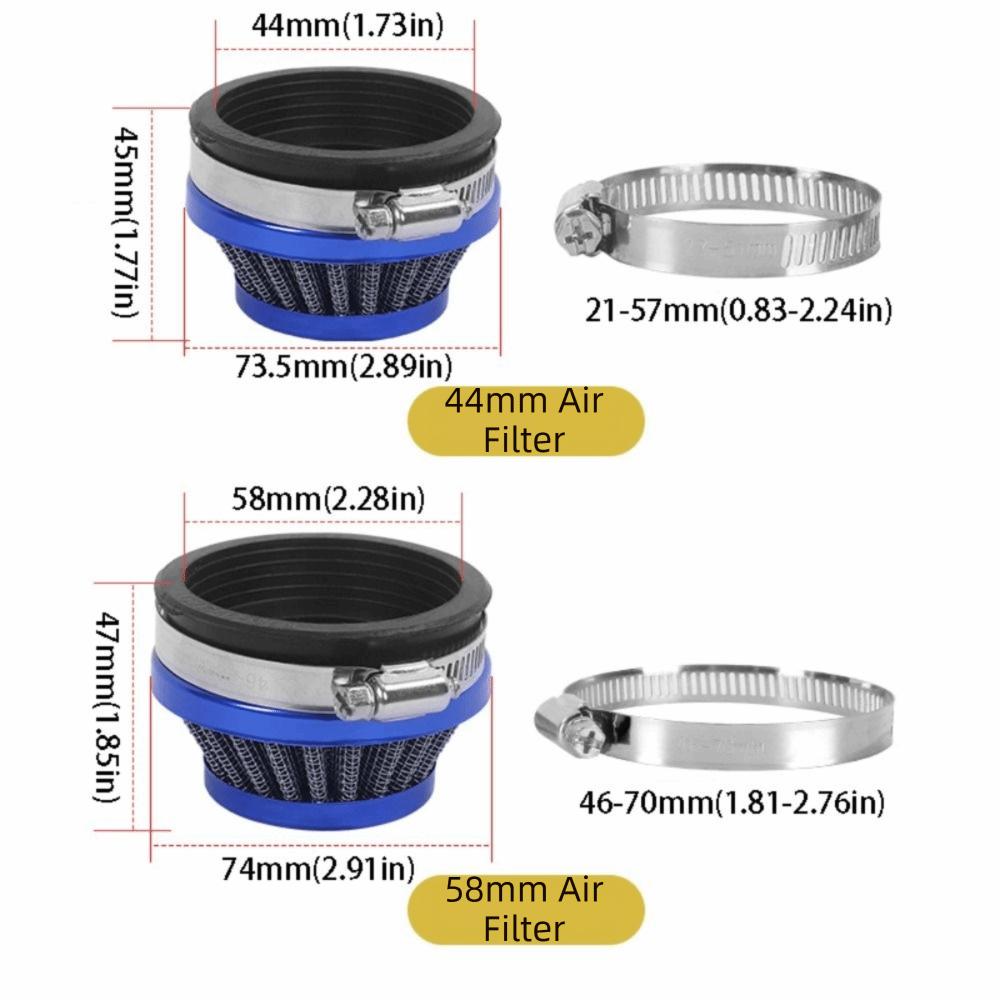 Modification Kit Performance Air Filter 44mm Mini Bike Air Filter Mini ATV