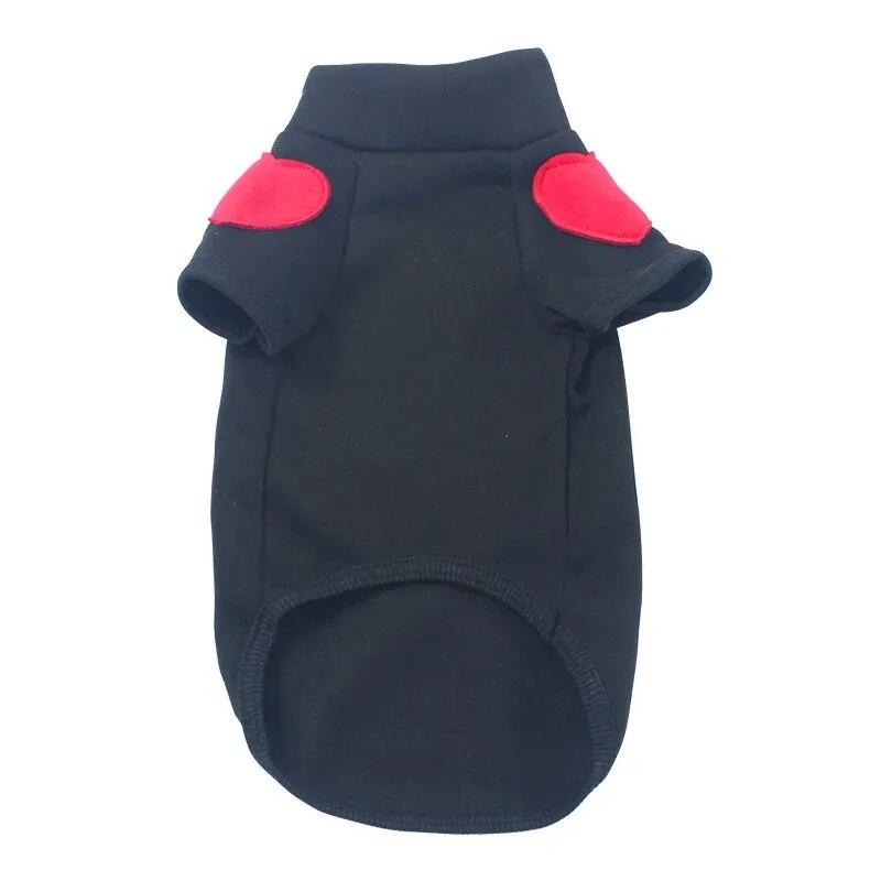 Зимняя теплая одежда для домашних животных Love Sweater Pet Dog Cat for Taddy Puppy Medium Dog Teddy Yorkshire Утолщенные толстовки Одежда для щенков