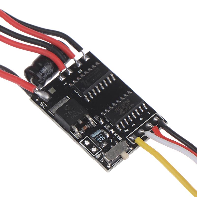 Двойной двунаправленный матовый контроль скорости Esc 2S-3S Lipo 5A Esc для модели Rc