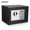Домашние сейфы Bisofice, огнестойкая водонепроницаемая коробка с клавиатурой и 2 запасными ключами, цифровая домашняя безопасность