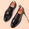 Pointed Men's Leather Shoes Fashionable and Versatile Styles Wedding Party Office Outdoor Leisure Business Luxury Men's Shoes