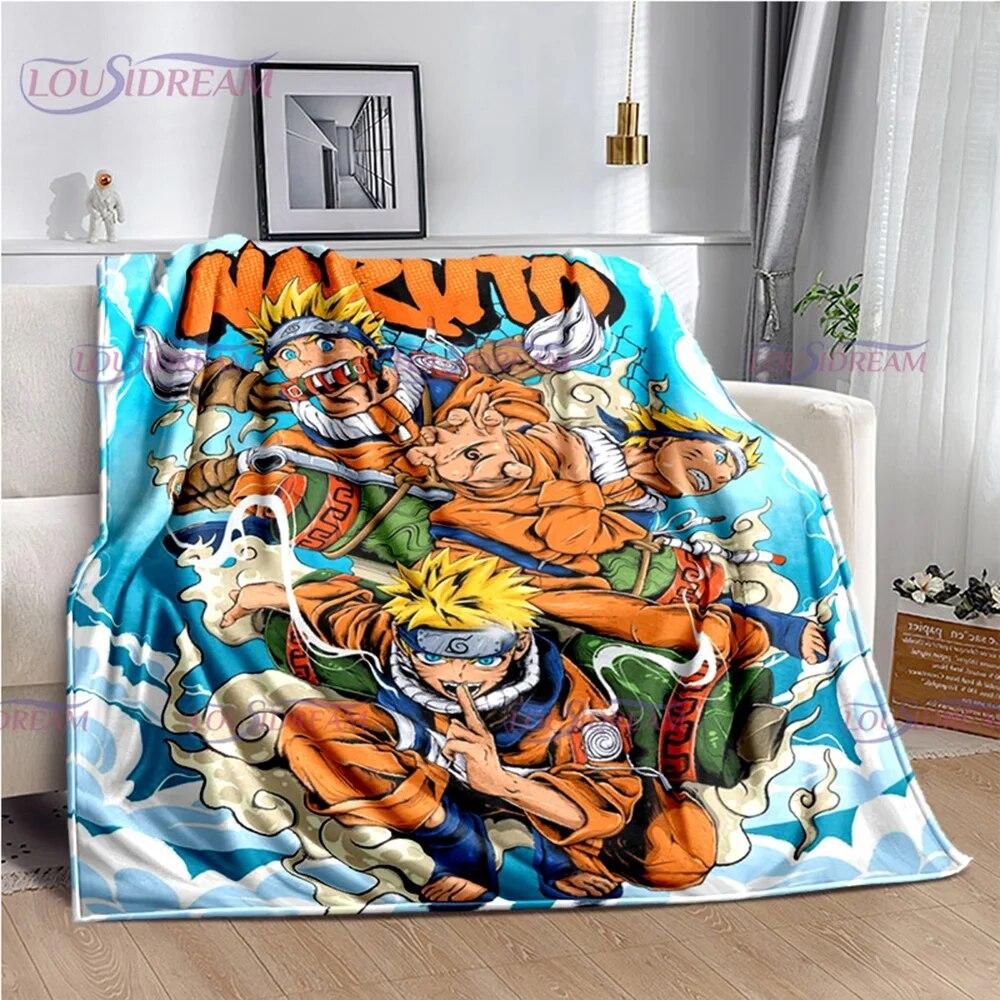 Креативное одеяло с принтом аниме N-Наруто, мягкое качественное покрывало для дивана-кровати, волосатое одеяло, фланелевое одеяло, покрывала, подарочные одеяла