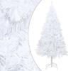Day and Night - Day and Night Artificial Christmas Tree with Thick Branches White PVC 210 Cm