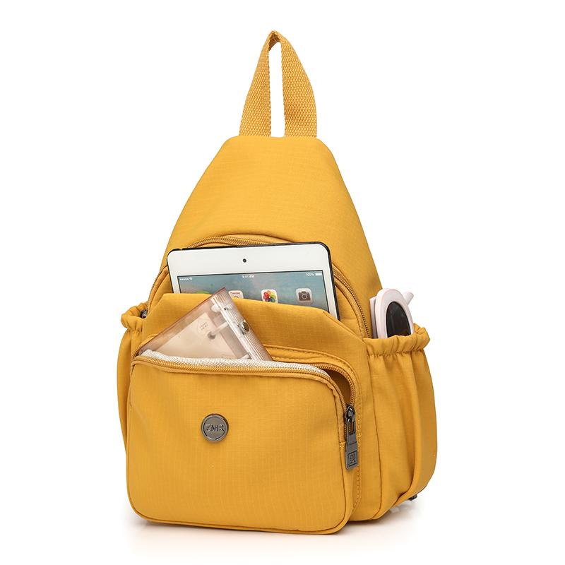 Multi-back Chest Bag Women's Multi-functional Backpack Lightweight Shoulder Bag