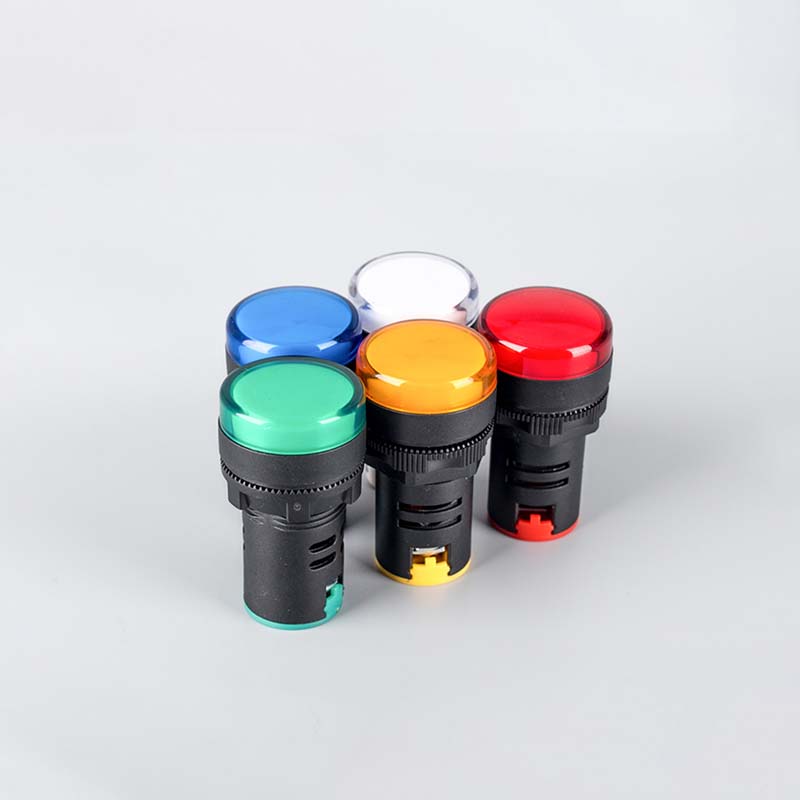 Indicator Signal Lamp Light Waterproof ad16-22ds 22mm AC/DC 6V 12V 24V 36V 48V 110V 220V 380V Red Green Yellow Blue White LED