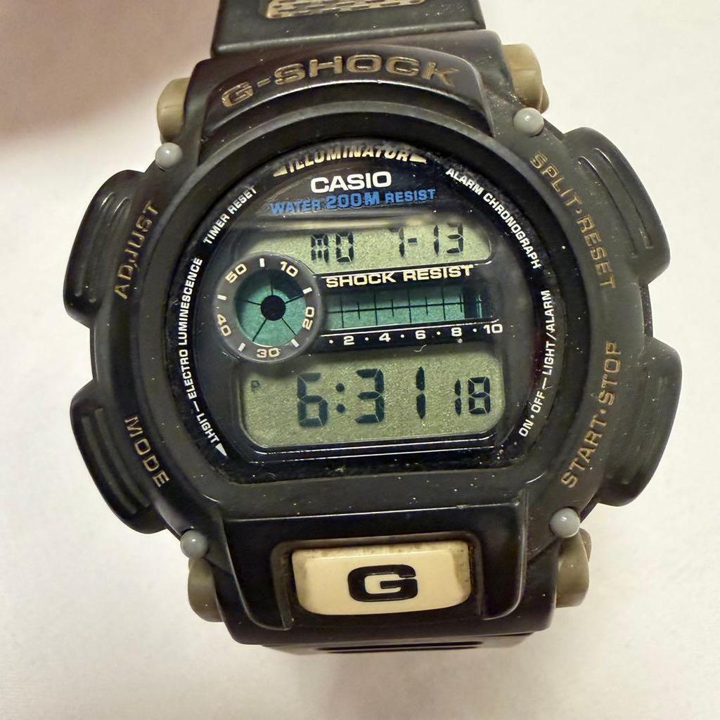 Used CASIO G-SHOCK ILLUMINATOR Watch (Working Condition)