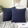 Nordic Corduroy Throw Pillow - Modern Sofa Cushion with Corn Kernel Design