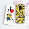 JM29 Я люблю Minion Прозрачный чехол для Samsung A04 A14 A23 M33 M53 Realme 10 9 C35 C55 VIVO Y02 X80 Infinix Hot 30 Note 11 Tecno Spark 8P Pro