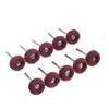 10pcs Abrasive Sanding Accessories Drill Abrasive Brush Polishing Wheel with 3mm Shank Nylon Buffing