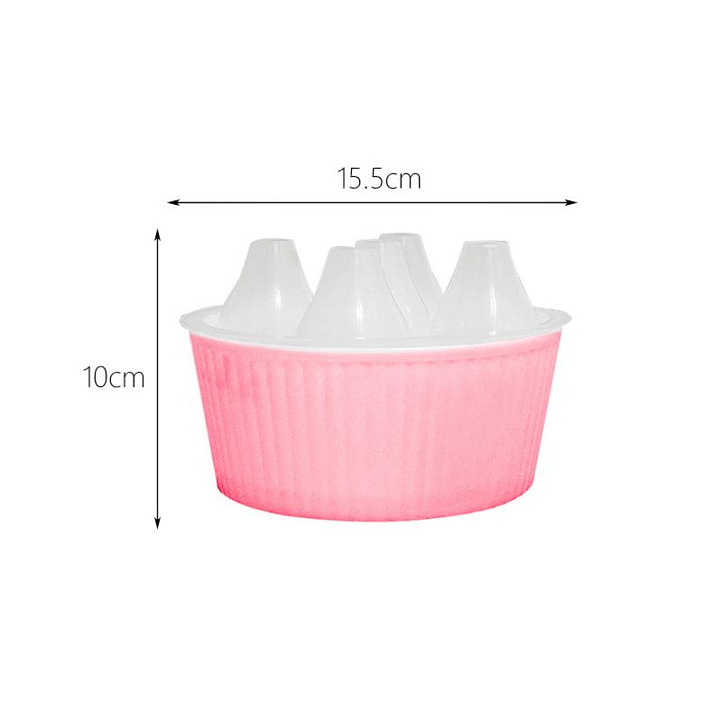 Гиацинт Тюльпан Семена Гидропонный Цветочный горшок 3/5 Отверстий Горшки для Растений Беспочвенный Растительный Горшок Ленивый Гидропонный Цветочный горшок Домашнее Украшение