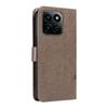 For Honor Play 60 Plus 5G/Play 9T/X7c 4G/200 Smart 5G PU Leather Cases Flower Pattern Wallet Stand Phone Cover with Strap