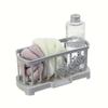 1pcs Kitchen Rack, Household Drain Rack, Sink Rack, Sponge Cleaning Cloth Storage Rack, Kitchen Accessories
