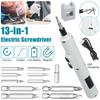 13 в 1 комплект электрических отверток мини-многофункциональный аккумуляторный электроинструмент с