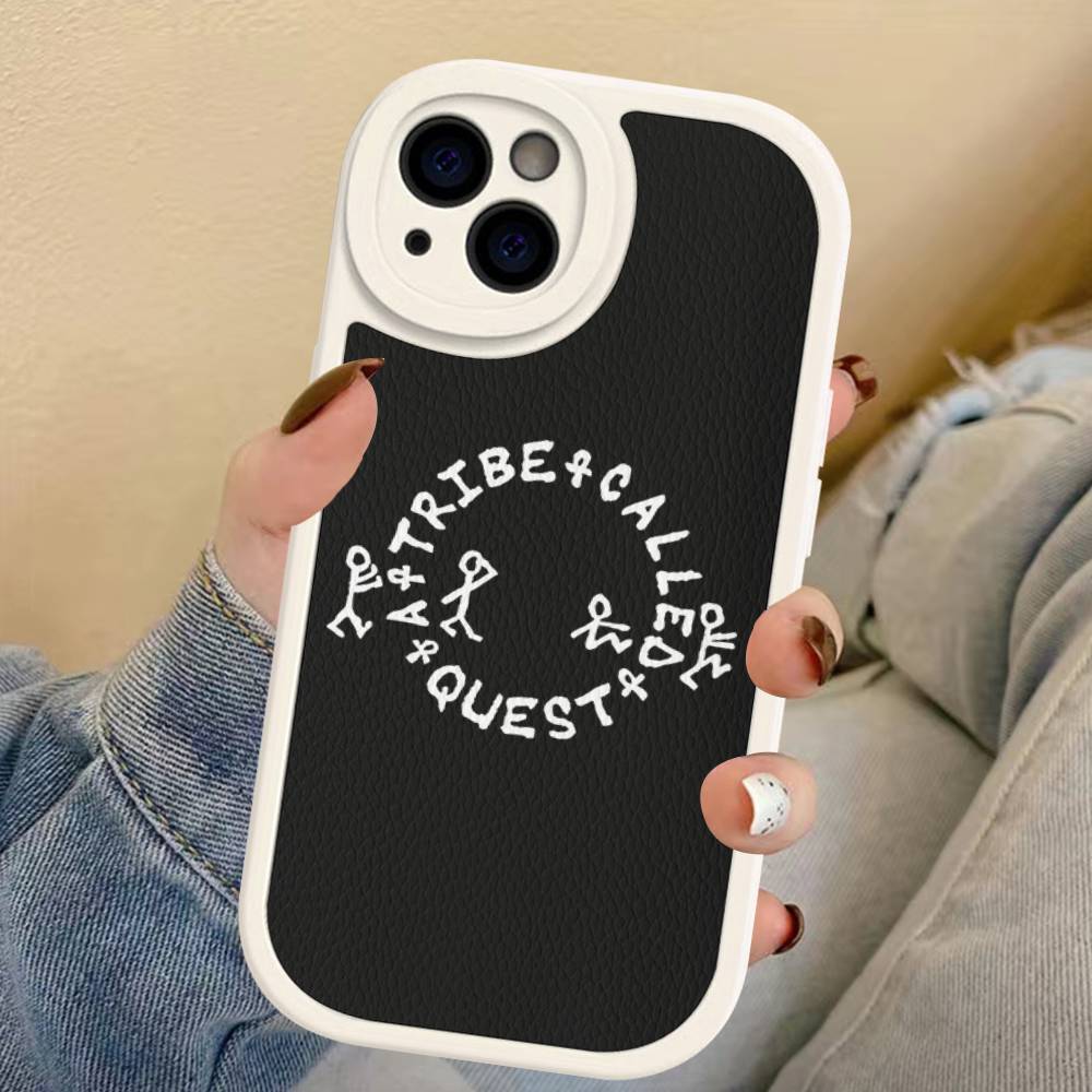 Чехол для телефона от поп-группы A Tribe Called Quest для iPhone 16 15 14 13 12 11 Pro Max Plus Кожаный Мягкий Чехол