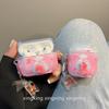 INS Милые разводы Розовый Вращающийся Маленькая рыбка для Airpods4 Apple Защитный чехол Bluetooth Airpodspro2 Чехол для наушников 3-го поколения