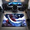 1PC Inuyasha Carpet Office Decorative Carpet For Living Room Bedroom Door Mat Floor Rug Computer Chair Area Rug perfect holiday gift