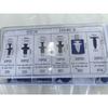 Auto Fastener Clip Mixed Kit 100pcs Set Car Body Push Retainer Pin Rivet Bumper Door Trim Panel Fastener Fender Rivet Clips Car