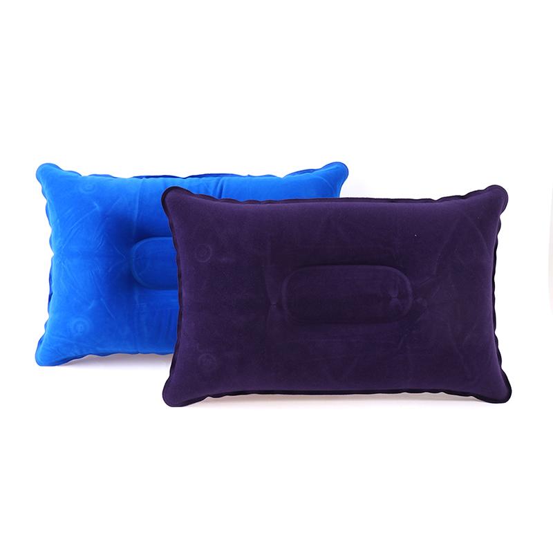 Надувная воздушная подушка для сна, кемпинговая подушка, нейлоновая подушка для шеи из ПВХ