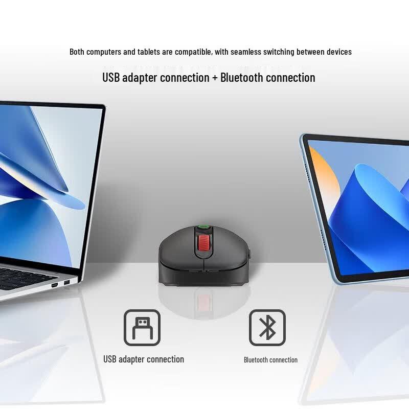 Lenovo WL400 Wireless Bluetooth Dual Mode Mouse