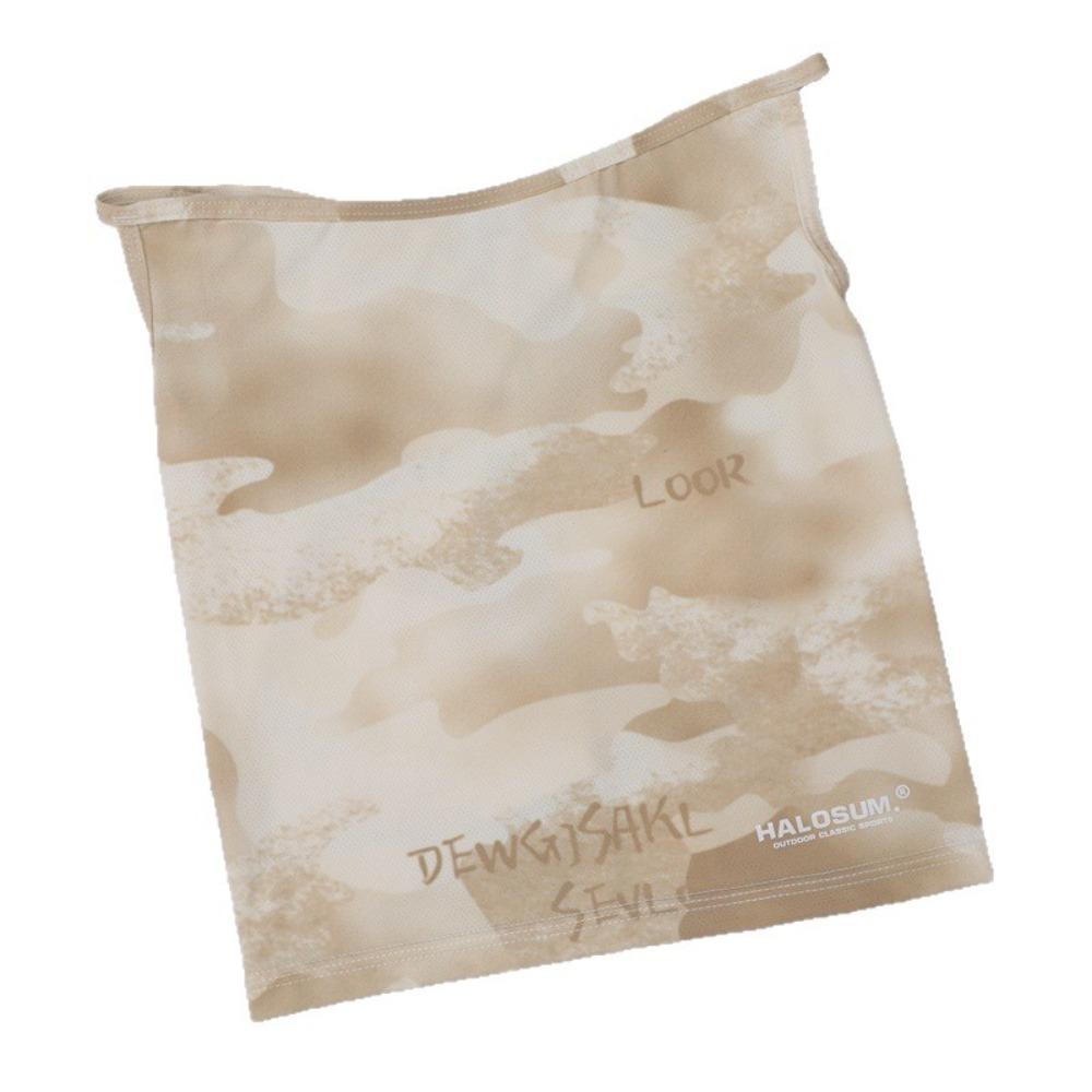 Ear Hanging Sunshade Veil Face Cover Shading Ice Silk Face Mask Sunscreen Face Mask  Sports