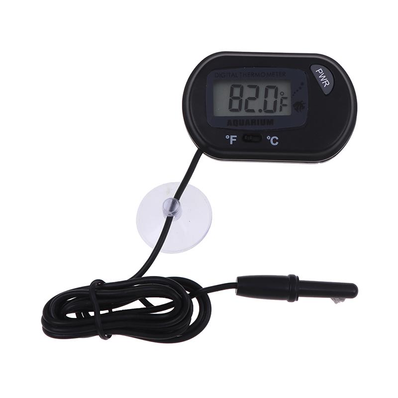 ЖК-цифровой аквариум для рептилий, аквариумный водомер, термометр, температура