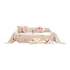 Dopamine Style Thick Semi Fleece Sofa Cover Protector Anti Scratch Full Coverage Blanket Winter Throw