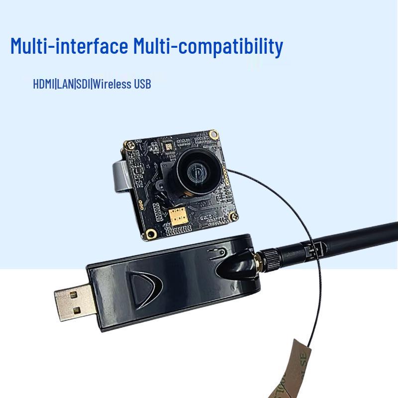 Беспроводной 4K Модуль Камеры с Интерфейсами HDMI, USB, RJ45, SDI и Подключением 2,4G