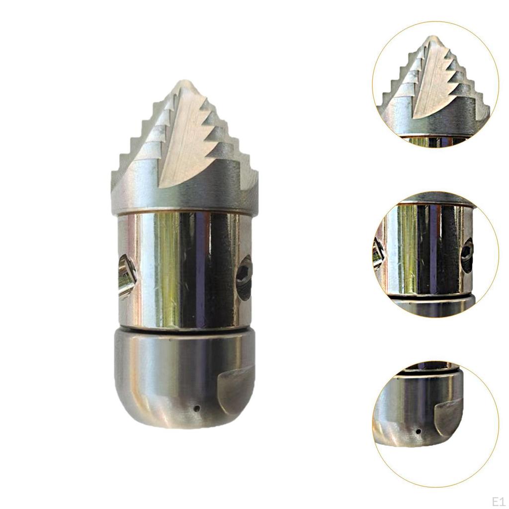 Форсунка для канализации 3/8 NPT для муниципальной очистки, многофункциональная дноуглубительная машина для трубопроводов, быстро вращающийся шланг