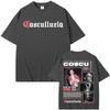 2025-26 Blanooperla Cosculluela Album Tour Merch T-Shirt Men's Gothic Fashion Vintage T-Shirt Extra Large Short Sleeve