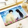 Классические комиксы K-Kimi Ni TodokeS Напольный коврик Спальня Гостиная Фланелевый коврик для двери Нескользящий Декор для дома