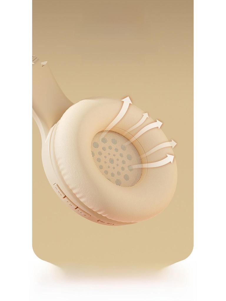 2024 High-Value Head-Mounted Bluetooth Gaming Headset: Full-Ear, Foldable, Card-Inserted Design