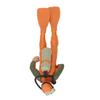 Fish Tank Diver Ornament Floating Simulation Swimming Posture Frogman Aquarium Landscaping Decoration Orange