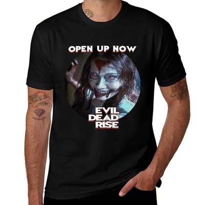 Evil Dead Rise Open upNow TShirt Stretch Fabric Comfort TShirt
