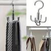 1/3/5pcs Multifunctional Rotating Clothes Hook Punch Free 4 Claw Rotation Coat Hanger Belt Organizer Scarf Storage Rack Wardrobe