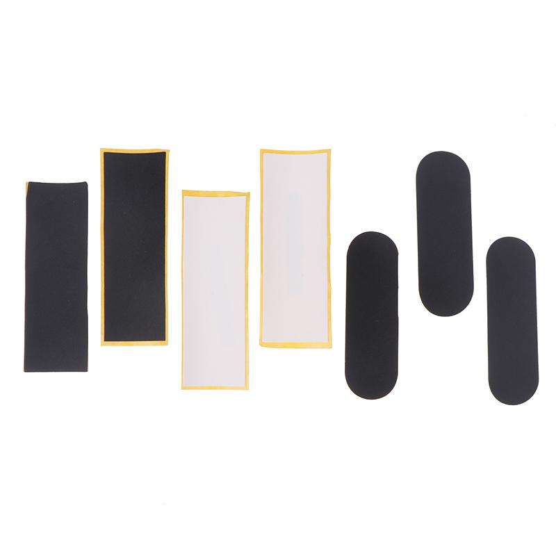 Fingerboard Foam Grip Tapes For Finger Skateboard Anti-Slip Wooden Fingerboard Deck Adhesive Tape Stickers Grip Tapes Black Mat