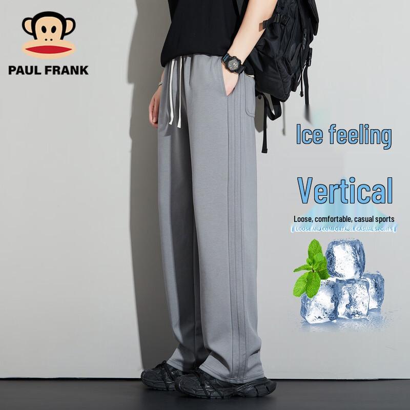 paul frank Мужские повседневные спортивные брюки прямого кроя с ледяным эффектом