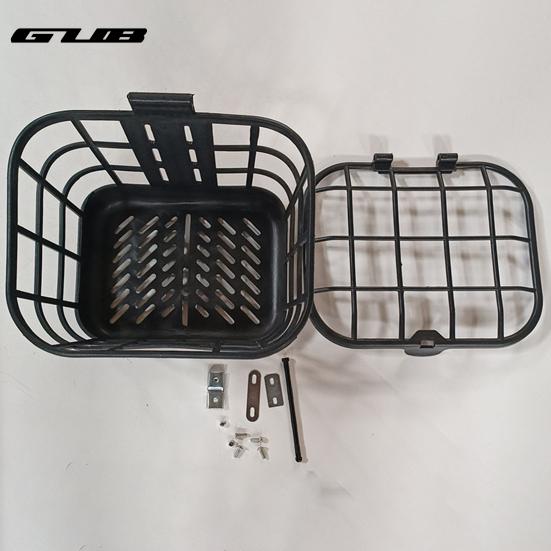 Передняя корзина для велосипеда, большая вместимость, сильная несущая способность, простая установка, корзина для велосипеда для скутера, запасная часть, принадлежности для велосипеда