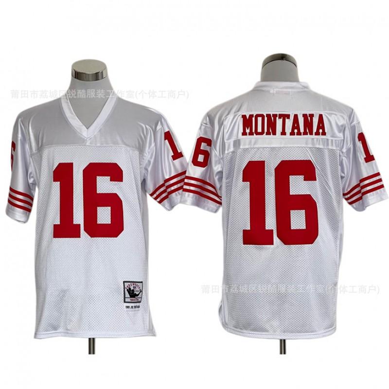 Retro NFL San Francisco 49ers Football Jersey T-Shirt Men Women Sportswear Team Fan Apparel