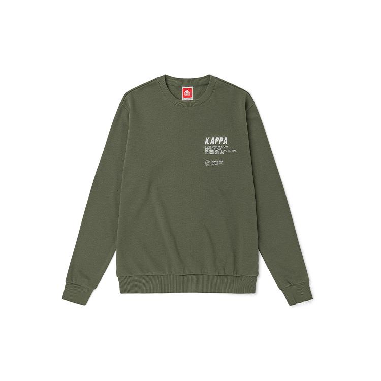 Kappa Sweatshirts Men's Crew Neck Moderate Regular K0B52WT04D