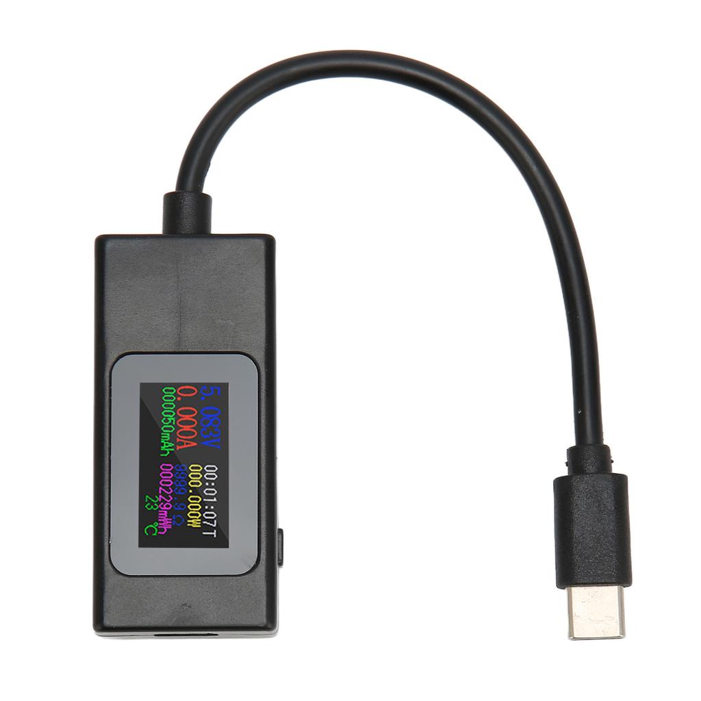 Профессиональный USB-тестер Ток Напряжение Мощность Время Точное измерение Двунаправленный USB C метр