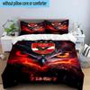 3pcs Al Ahly FC Printed Bedding Set Duvet Cover Closure Includes 1 Duvet Cover & 2 Pillowcases Bedding Sets Home Decor Gifts