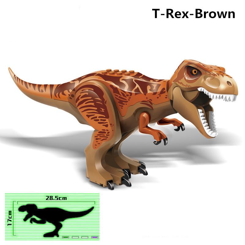 28 см Огромный Раптор Карнотавр Строительные блоки Динозавр Кирпичи Тираннозавр T-Rex Собрать Детские игрушки Детский подарок Рождественские подарки