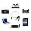 XLR Cable, Microphone Cable, Canon Conversion Cable, Audio Cable, Stereo Cable, 3.5mm Plug (Male) to 2XLR Plug (Female) Stereo Mini Plug (0.5m)